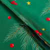 Подарочный набор из 100% тутового шелка с рождественским принтом толщиной 19 мм