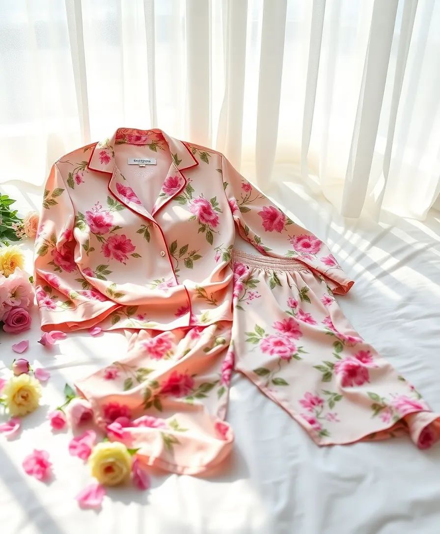 шелковая рождественская пижама4