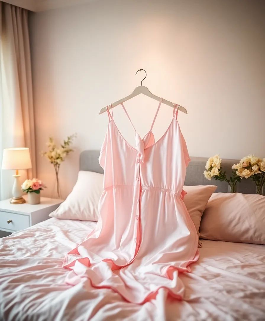 шелковая рождественская пижама11